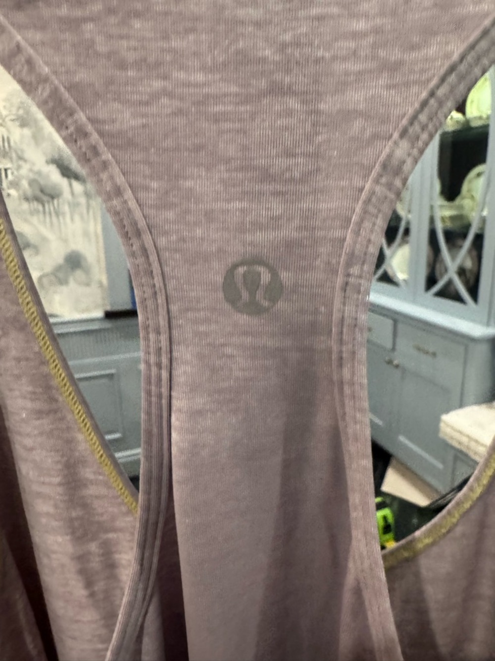 lululemon athletica Mauve Heather Racerback Tank